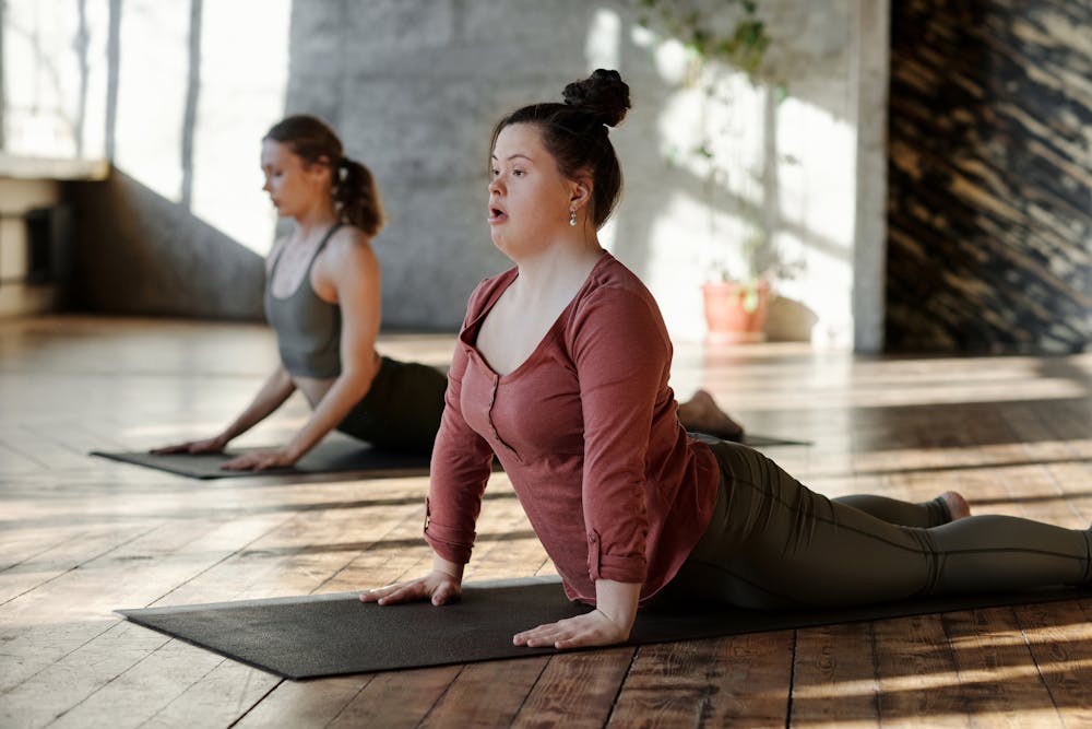 Image of women doing muscle activation technique.